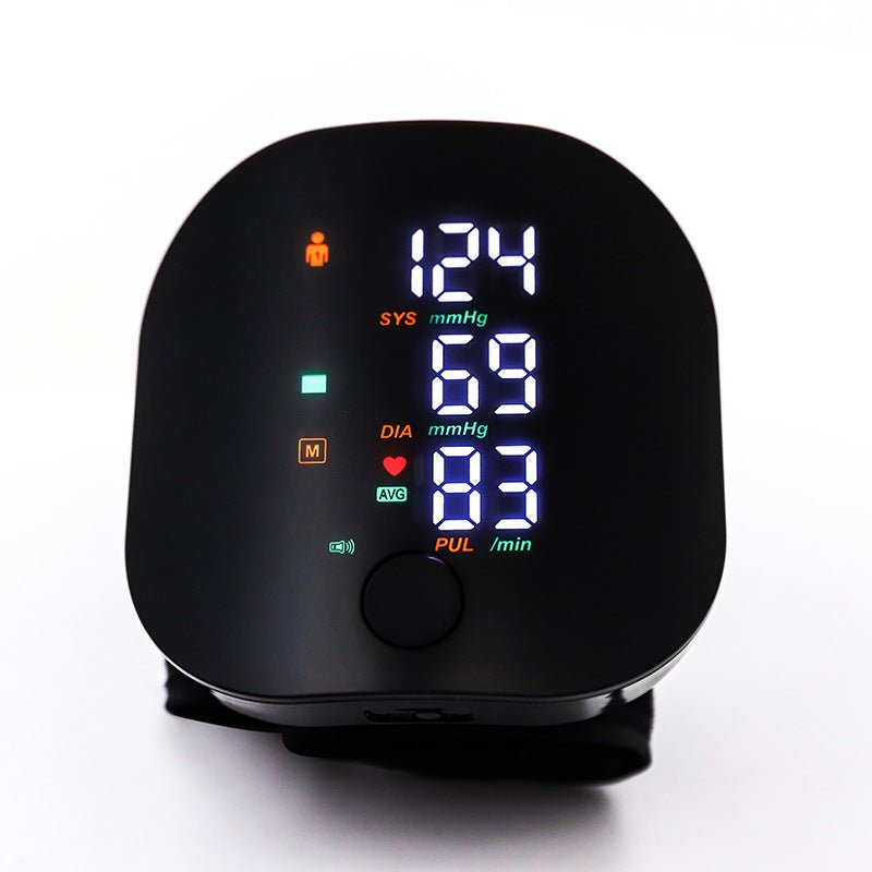 Portable Backlit Wrist BP Monitor - Savvyclark