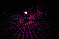 Outdoor Solar LED Floating Light Garden Pond Pool Lamp Rotating RGB Color Change