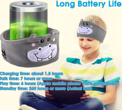 Cozy Critter Bluetooth Sleep Mask - Savvyclark