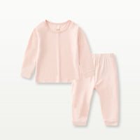 Bamboo Fiber Baby Long Johns Top and Bottom Set